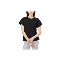 차코트 티셔츠 256210-0911-23 레이디스 블랙 M