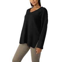 생츄어리 캐주얼 코지 브이넥 스웨터