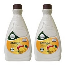 런던브릭스 리얼 망고 베이스 1.5L 2개, 1500ml