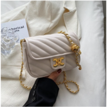 ZARA 숄더백 빗살무늬 골드체인 버클 파우치백 미니백 휴대폰가방 화이트 블랙