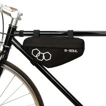 자전거 안장 가방 B-SOUL 자전거 가방 사이클링 방수 삼각형 파우치 프레임 홀더 지퍼, 05 05 bike bag