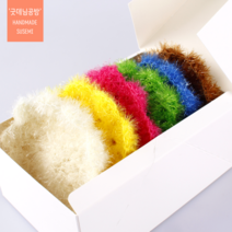주방수세미 손뜨개 아크릴수세미 설거지 주방용품(6P) / 대량구매 가능, 기본 수세미6P