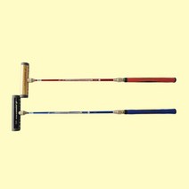 삼오 게이트볼스틱 2단 카본 티타늄 TF-2500 + HE-4520T 선수용, 100cm, 빨강, 골드