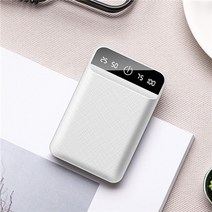 파워뱅크 보조 배터리 베터리 30000mAh 미니 보조베터리 휴대용 전화 빠른 충전기 디지털 디스플레이 USB, [01] 30000mAh, 01 white_01 30000mAh
