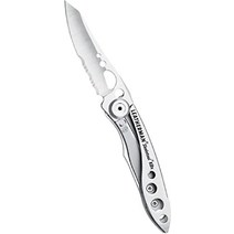 LEATHERMAN 레더맨 스켈레툴 KBX 포켓 멀티툴 나이프 앤 오프너, 스테인리스