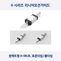 LM가이드 원에스티 컴팩트형 H55R/H55RL 표준타입 롱타입 베어링 절단, H55RL(롱타입)