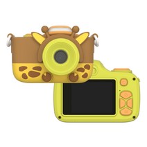 마이퍼스트 카메라3 어린이 키즈 디지털 카메라 기린 에디션 32GB, 옐로우