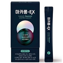 마카롱EX 30포 고함량 마카 아르기닌 아연 비타민B군 에브리데이 1포씩 남성활력제, 3박스(=3개월분)