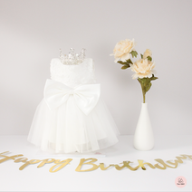 엘라 드레스 기저귀케이크 3단 -출산선물 백일선물 첫돌선물 아기선물, 3단계 L