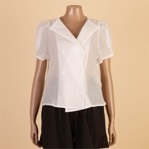 트랜드컬렉션 NC08 더블버튼블라우스 TRBL22865