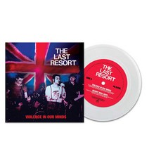 LP판 미국 The Last Resort Violence in our Minds Skinheads Stapress 7 in. 싱글 오이