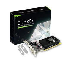 GeForce 210 그래픽 보드 1GB DDR3 64비트 HDMI DVI VGA 로우 프로파일 589MHz 코어 비디오 카드용 PC DirectX 10.1 OpenGL 3.3 PCI Express X16