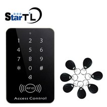 rfid 복사기 스티커125khz RFID 근접 카드 액세스 제어 시스템 RFID/EM 키, 04 Black