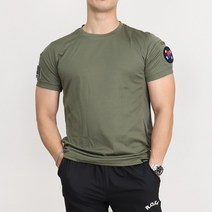 택티컬 티셔츠 카키 전술 반팔티 컴뱃 밀리터리 군인 소방 경찰 경호원