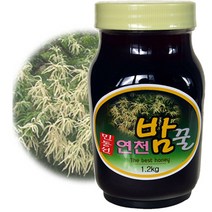 [ 첫 행사 중 ] DMZ 민통선 자연산 100% 천연 밤꿀 1.2kg/ 2.4kg, 1. 1.2kg 1병