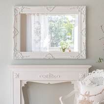 마틸드엠 프렌치 루이스 스퀘어 양방향 사각 엔틱 화이트 화장대 인테리어 가로 세로 벽거울, 화물배송으로 배송까지 영업일기준 5-10일 소요됩니다.