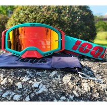Motocros MTB 고글 변색 편광 스포츠 자전거 라이딩 산악 안전 나이트비전 선글라스, 블루레드(편광렌즈)