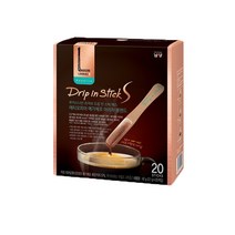루카스나인 드립 인 스틱 에스 에티오피아 예가체프 아리차 블렌드 원두커피믹스, 2.1g, 60개