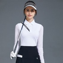 여성 골프웨어 티셔츠 UV차단 야외 조끼 치마 선 스크린 기능성 이너웨어 골프복 의류