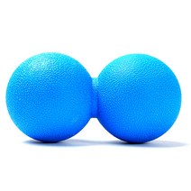 근육 마사지 땅콩 마사지볼, 더블볼, blue