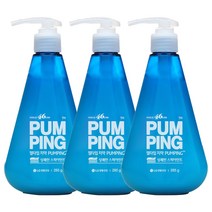 페리오 펌핑치약 285g 3개 스피아민트, 상세내용참조