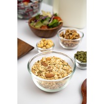 단맛없는 무가당 무염 100%통곡물 불려먹는 시리얼 뮤즐리 무설탕시리얼, 2.무가당무염코코넛뮤즐리600g