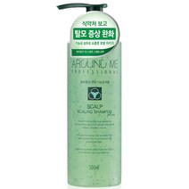 어라운드미 프로페셔널 스칼프 탈모샴푸 500ml X1개 안티헤어로스, 01_스칼프 스켈링 탈모샴푸 500ml X1개