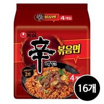 신라면 볶음면 131g, 16개