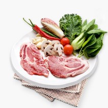 맛있는 국내산 한돈 목살 300g 캠핑 바비큐 숯불 불판 구이