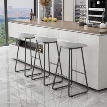 홈바의자 아일랜드식탁 바테이블 빈티지가구 카페, 높이 75 노랑