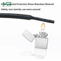 5메터/몫 2:1 블랙 0.8mm ~ 10mm 폴리올레핀 케이블 슬리브 전자 부품 DIY 커넥터 수리 열 수축 튜브, 12 8mm