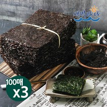 청정 완도 특산물 전장 곱창김 100매 x 3봉 LAOG3H, 없음, 단품없음, 선택완료