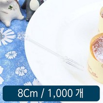 위dmnsu_일회용 미니포크 투명 8cm 벌크 1000개 1봉 업소용 디저트 과일 플라스틱수저 숟가락 용디저트♥sus, ♥susater, ♥susater