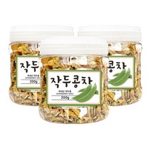 권뱅푸드 국내산 볶은 작두콩차 200g 작두콩깍지 차, 3통