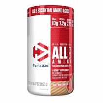 Dymatize ALL 9 Amino Juicy Watermelon 다이마타이즈 아미노 워터멜론 15.87oz(450g), 1개, 450g