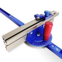 목수 연귀 게이지 테이블 톱 라우터 트랙 중지 알루미늄 프로파일 울타리 톱질 조립 통치자 목공 도구, 02 300MM 1 set