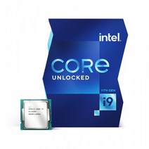 (쿨러X) 인텔CPU 코어11세대 i9-11900K 로켓레이크S