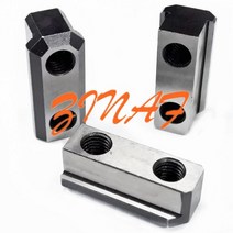 유압 척 T-슬롯 SBT 5 6 8 CNC 선반 척 턱 인치 내부 구멍 가공 홀더 보링 절삭 공구 중공 T 너트 블록, SBT 6 inch