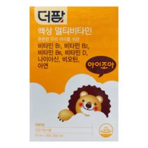 더팜 멀티비타민 액상 30포 오렌지맛 아이조아, 300ml, 1개