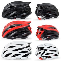 엠모터스 스텝스100 무광 아시안핏 남성용 여성용 로드자전거 전동킥보드헬멧 MTB, 블랙레드