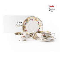 [새해선물]게이또 임페리얼 2인조 홍차잔세트 6P