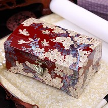 고급진 봉채함 신랑함 내용물 자개 예단 혼서지상자 세트 결혼 준비 혼수, 단품