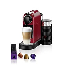 Krups XN7615 네스프레소 시티즈&밀크 커피 캡슐 머신 1260와트 빨간색 독일 수입, 시민 & 우유