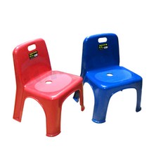 대일 등받이 의자 (대) 목욕 욕실 간이 플라스틱 이동식 휴대 캠핑 낚시 의자 손잡이, 1개, 랜덤 발송