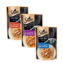 쉬바 수제 수프 40g 고양이간식, 상세페이지 참조3, 참치 게맛살과 연어