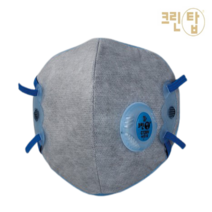 크린탑 C720V 2급 에버그린 마스크 활성탄 방진마스크 10매 걸고리형, 10개