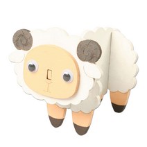 아기 목재 입체퍼즐 - 영공방 양, 단품, 단품