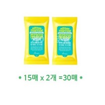 아리얼 스트레스릴리빙 퓨어풀 클렌징티슈, 30매, 7개