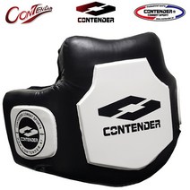 컨텐더 트레이닝 호구 격투기 몸통 보호대, 단일색상(검정흰색)