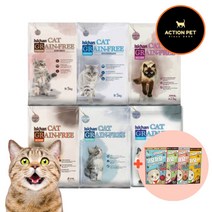 이즈칸 캣 그레인프리 키튼/어덜트/시니어/올라이프/중성화/유리너리 6.5kg 5kg 사은품 저요저요 60g 2개 증정, 저요저요60g 2개증정, 키튼6.5kg